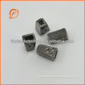 12mm tower shape gunmetal metal cord stopper for decoration